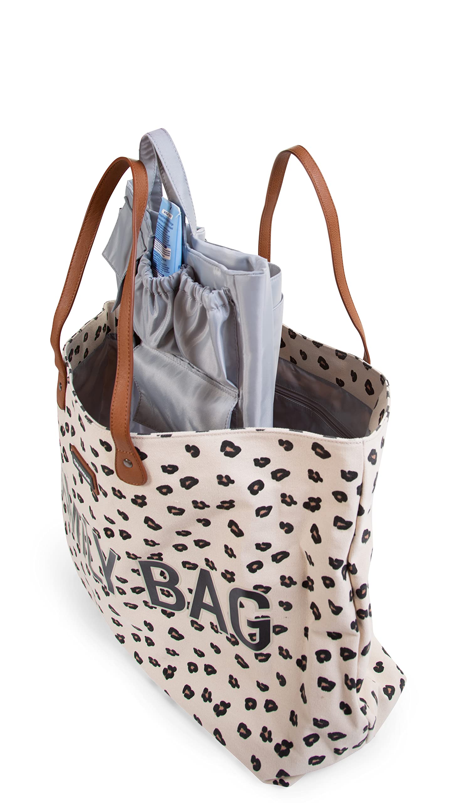 Childhome Mommy Bag - Large Diaper Bag for Baby Changing, Travel & On-the-Go Essentials | Perfect for Moms, Dads & Caregivers | Waterproof & Spacious Organization for Outings, Daycare & Family Trips