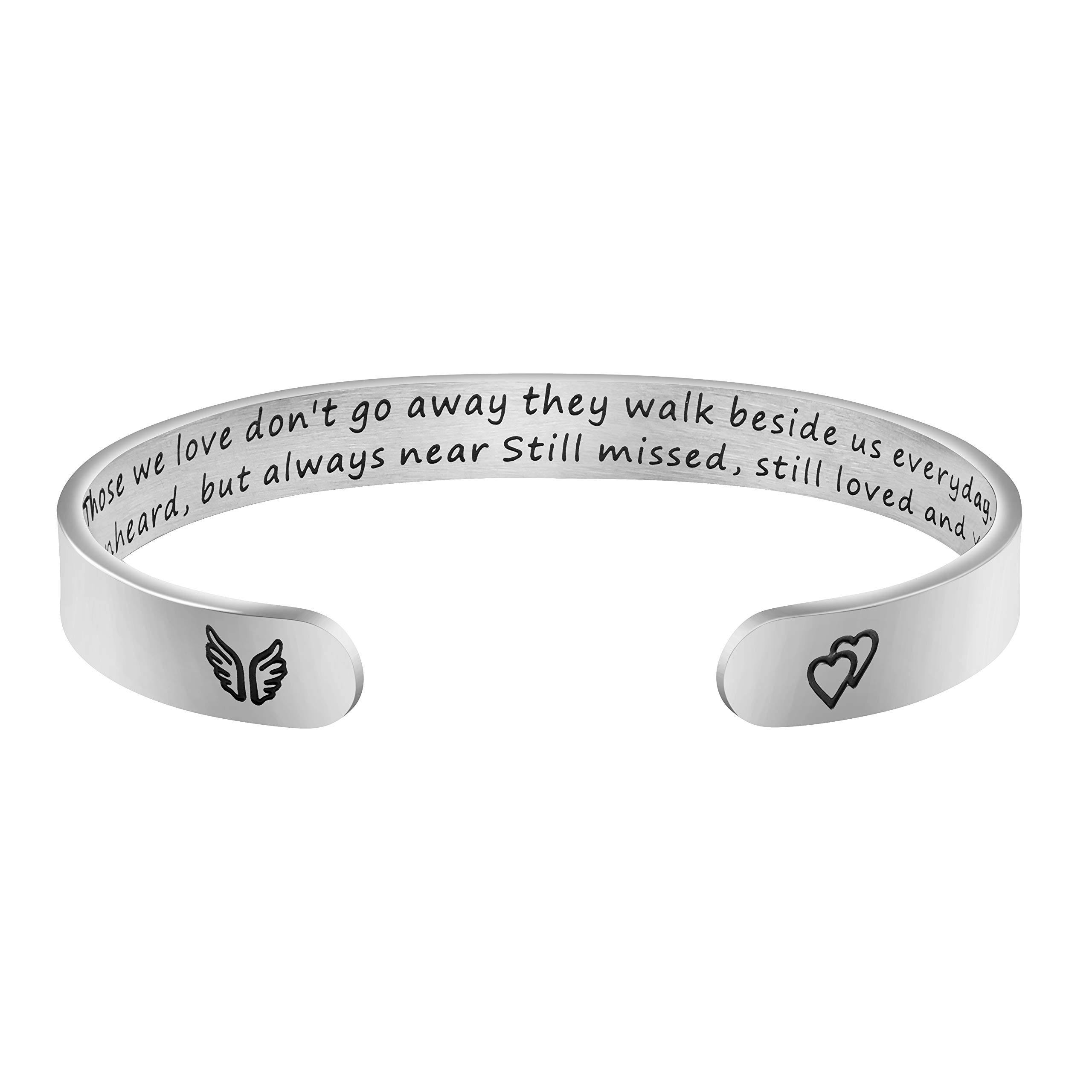 JoycuFF Inspirational Bracelets for Women - Hidden Message Mantra Cuff Bangle in Stainless Steel - Encouragement Gift for Friends, Sisters & Loved Ones - Perfect for Daily Wear, Special Occasions & Thoughtful Gifting