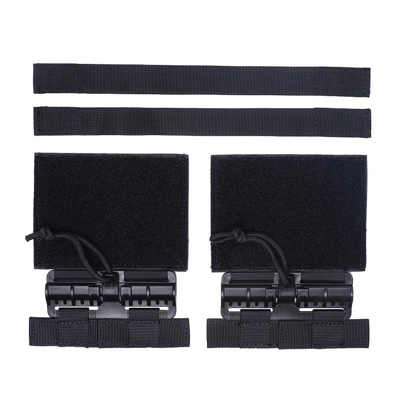 Universal Quick Release Buckle Set for Tactical Vests - Heavy Duty Plastic Side Release Buckles for Military Gear, Backpacks & Outdoor Equipment - Perfect for Hiking, Camping & Airsoft Accessories
