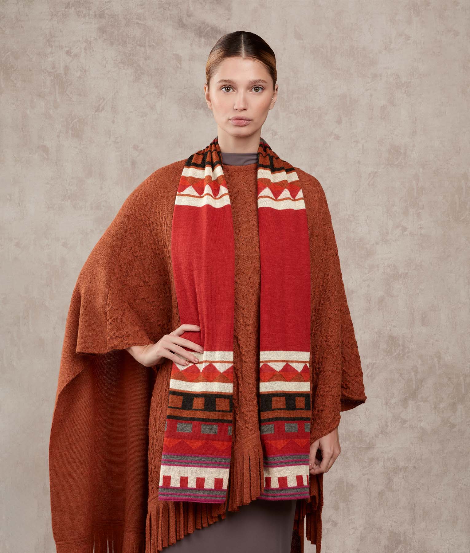 El Pontro Scarf - Premium Soft Winter Scarves for Women & Men - Warm Fashion Accessory for Cold Weather, Outdoor Activities & Holiday Gifts
