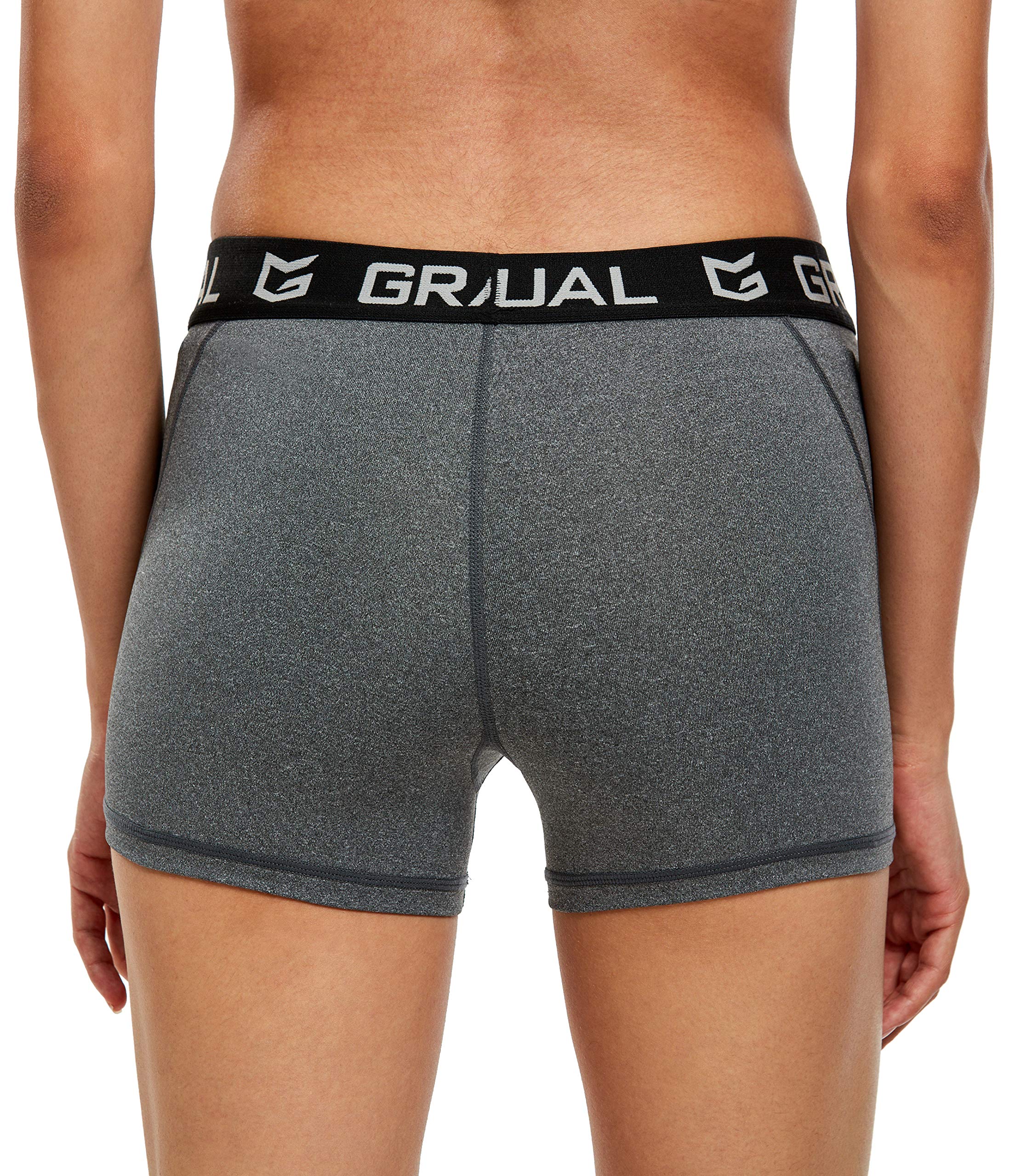 Best Women's Spandex Compression Volleyball Shorts - 3