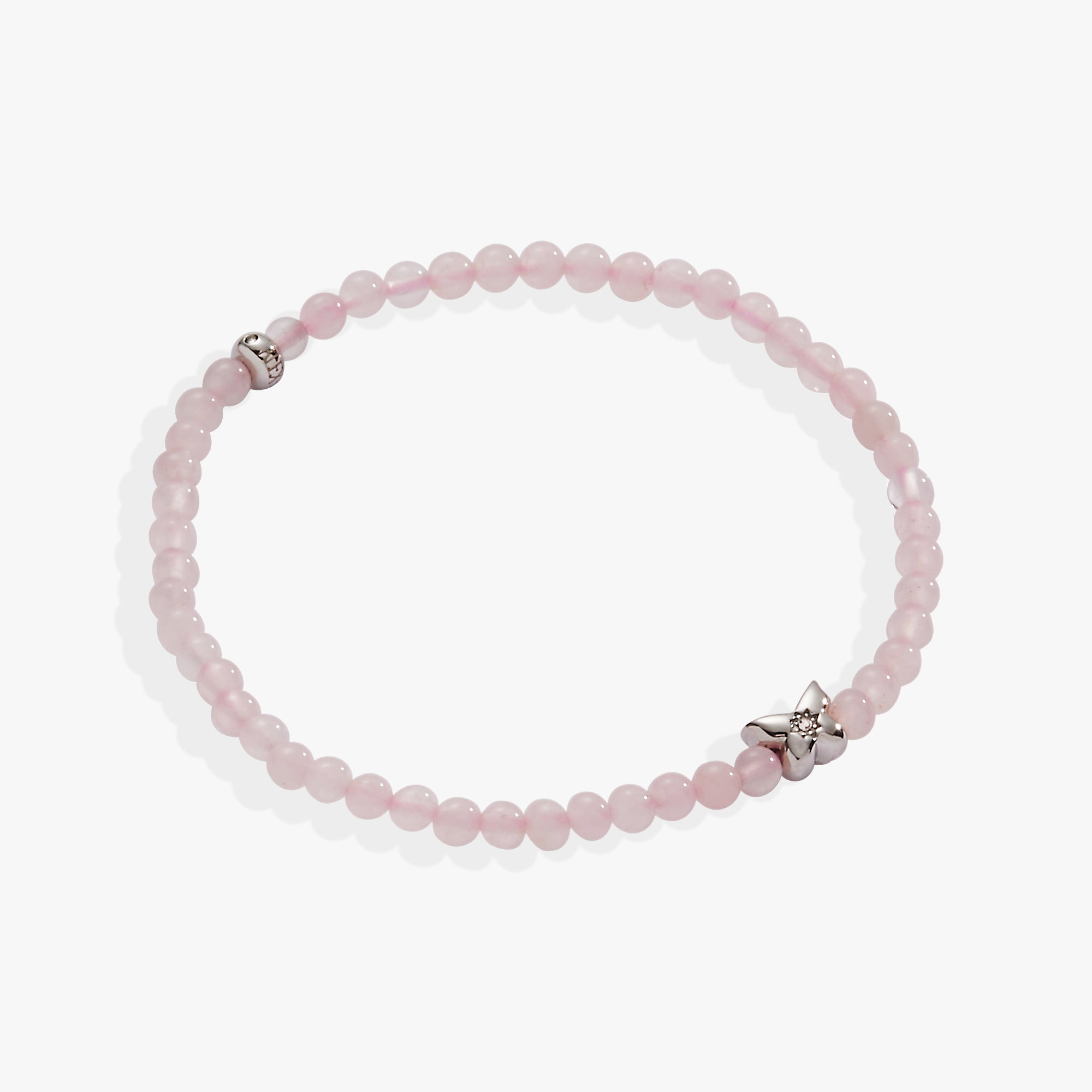 Rose Quartz Stretch Bracelet for Women - Healing Crystal Jewelry for Stress Relief & Positive Energy - Perfect for Meditation, Yoga & Everyday Wear
