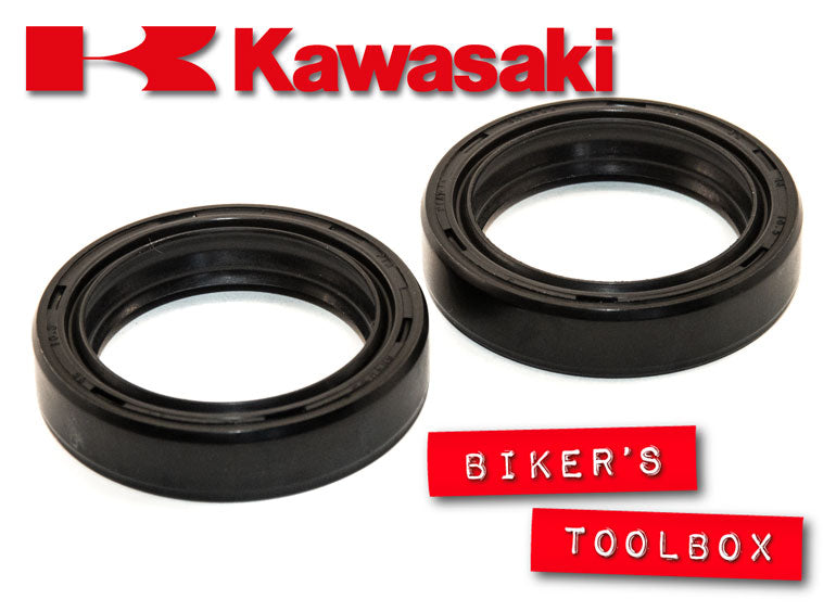 Kawasaki Motorcycle Front Fork Oil Seals - Genuine Replacement Parts for Smooth Ride & Off-Road Performance - Perfect for Dirt Bikes, ATVs & Adventure Motorcycles
