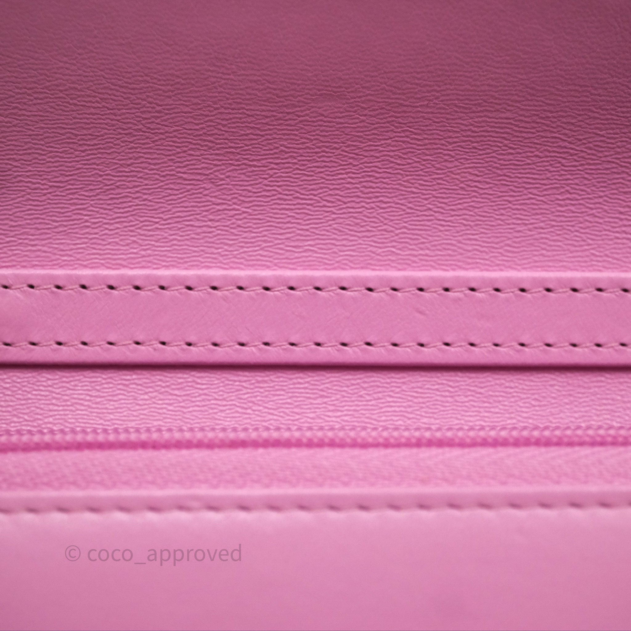 Chanel CC Chain Wallet On Chain WOC in Pink Lambskin with Aged Gold Hardware - Luxury Crossbody Bag for Women, Perfect for Evening Out & Special Occasions