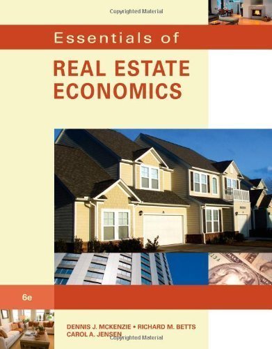 Essentials of Real Estate Economics 6th Edition by Dennis J. McKenzie - Paperback | Real Estate Investing Textbook, Property Market Analysis Guide for Students & Professionals | Perfect for College Courses & Career Development