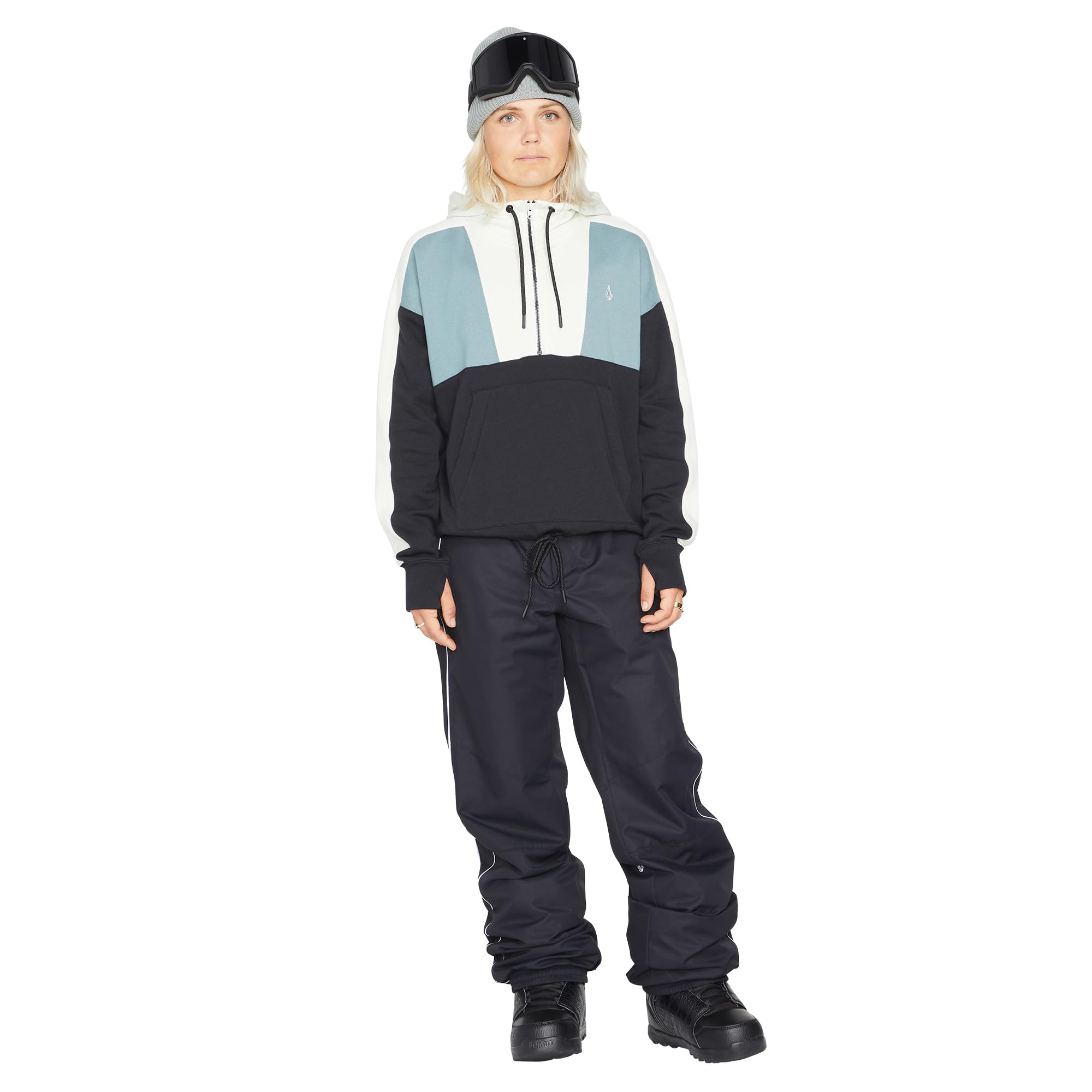Volcom Women's Hotlapper Loose Fit Snowboard Pants - Waterproof Winter Ski Pants for Snowboarding & Cold Weather Activities