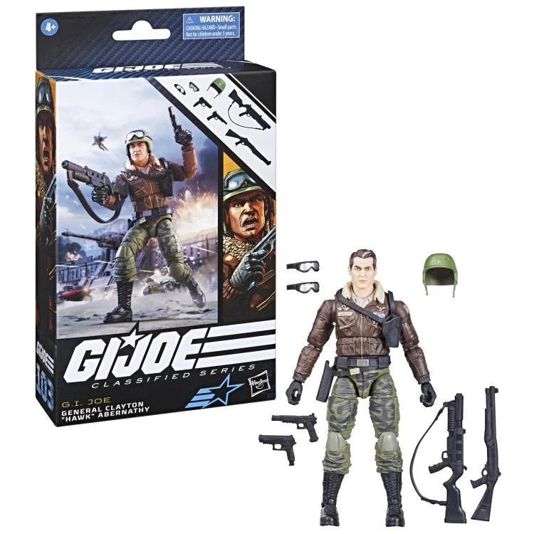 G.I. Joe Classified Series General Hawk Action Figure - 6-Inch Collectible Military Toy with Premium Articulation & Accessories - Perfect for Display, Play, and G.I. Joe Fans Collection