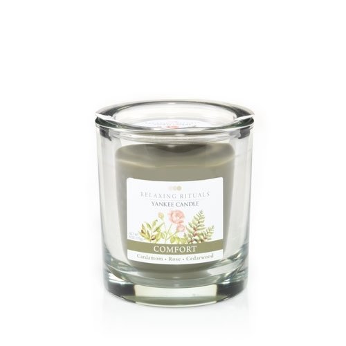 Yankee Candle Relaxing Rituals Comfort Small Tumbler Candle - Aromatherapy Scented Candle for Home, Bathroom & Bedroom Relaxation