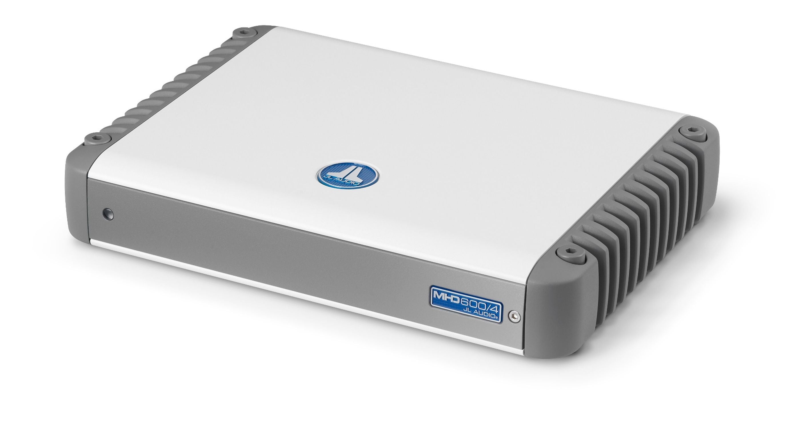JL Audio MHD600/4 24V 4 Channel Class D Marine Amplifier - 600W Power for 24V Boat Audio Systems - Perfect for Marine & Off-Road Vehicle Sound Upgrades