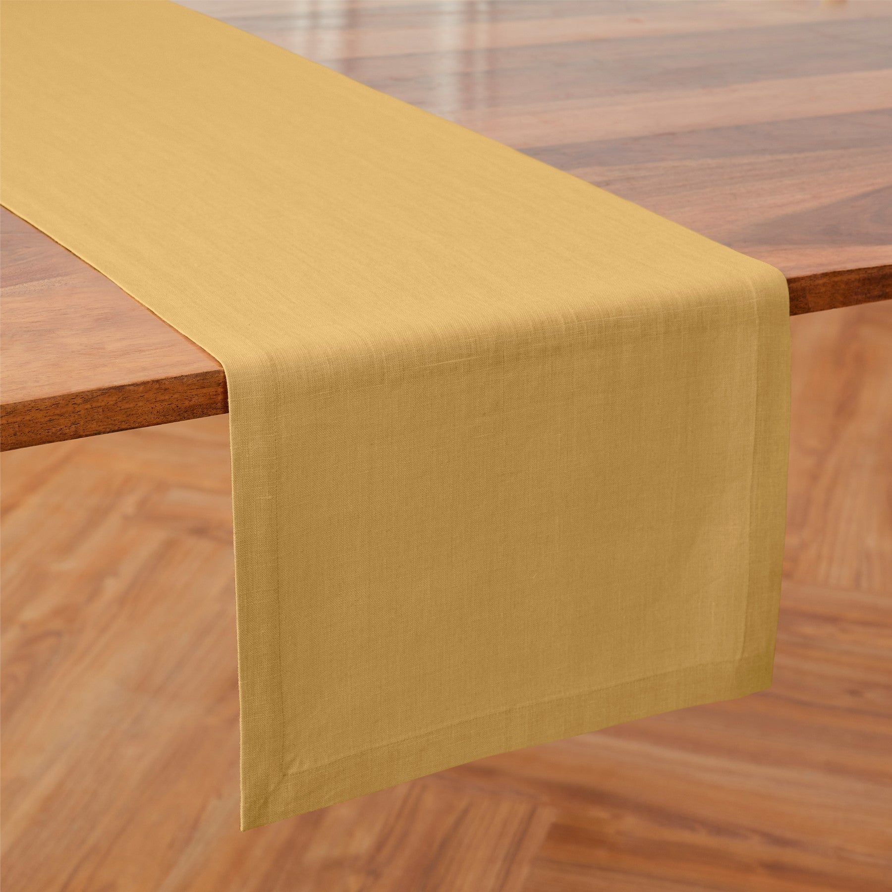 Elegant Diana Medium Weight Table Runner - Perfect for Dining Tables, Weddings, and Holiday Decor - 60-Inch Linen Table Runner for Stylish Home Decor