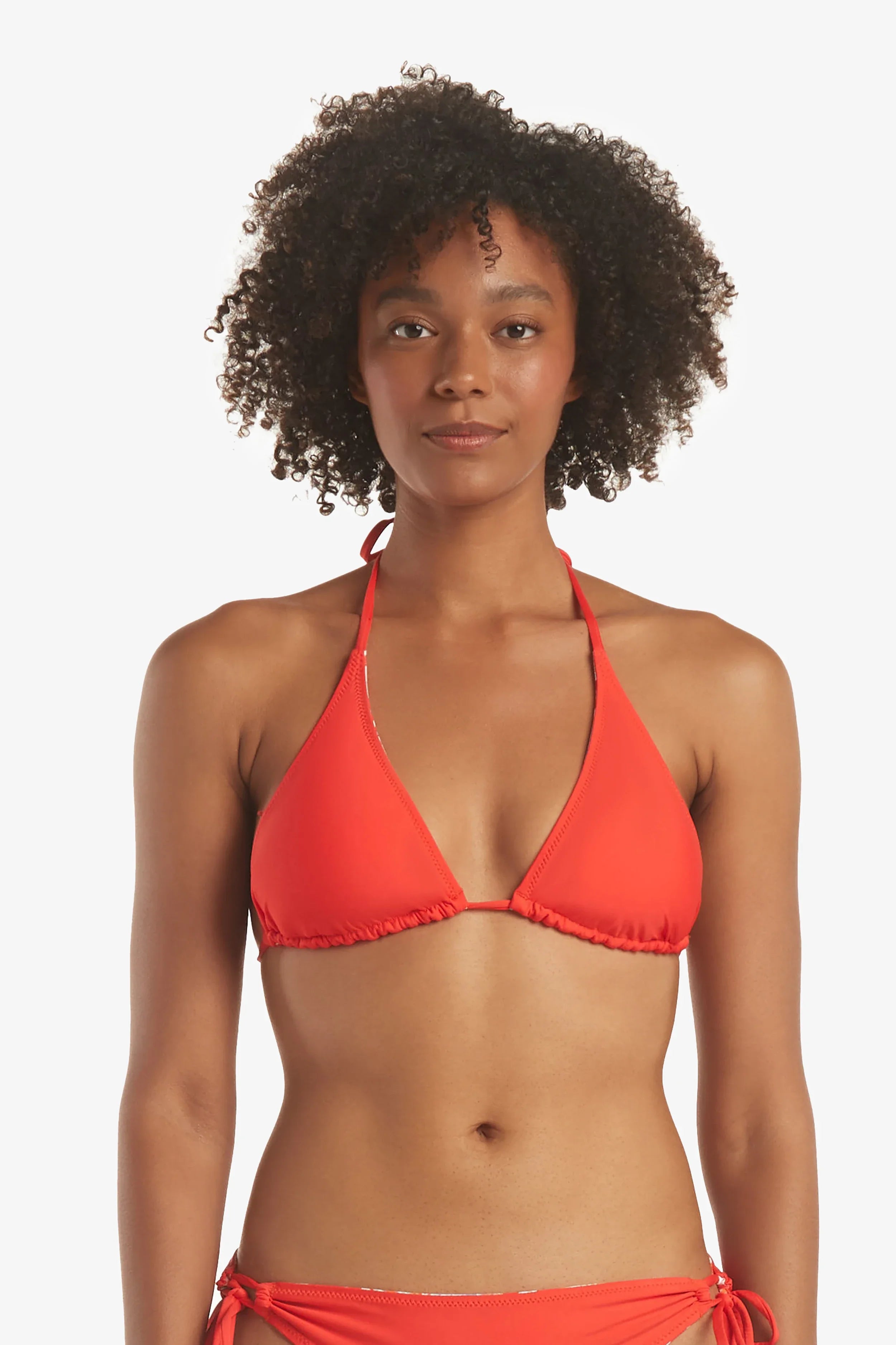 Liliana Reversible String Bikini Top - Adjustable Straps & Comfortable Fit for Beach, Pool & Summer Vacations