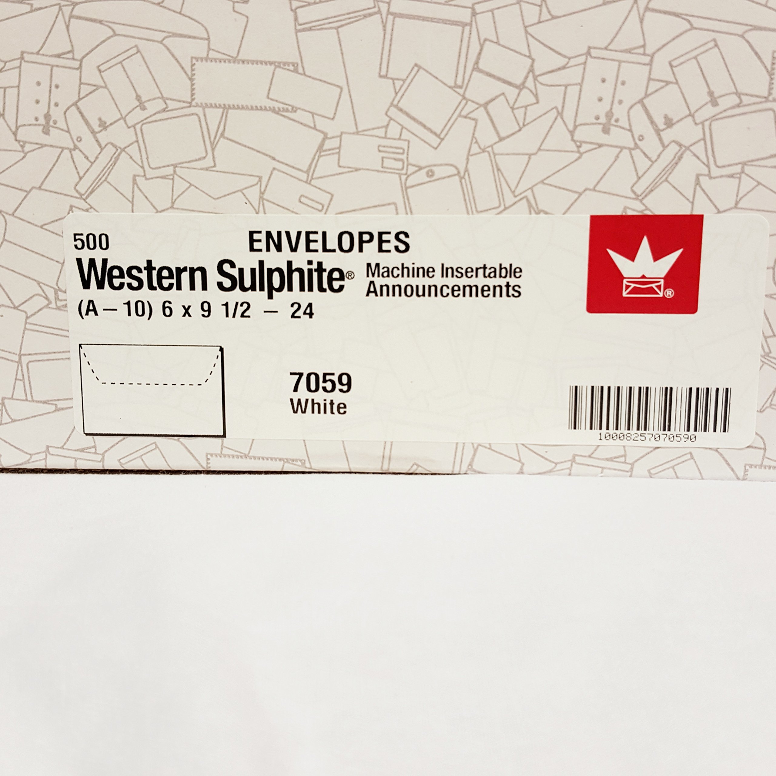 A-10 Machine Insertable Announcement Envelopes, 6