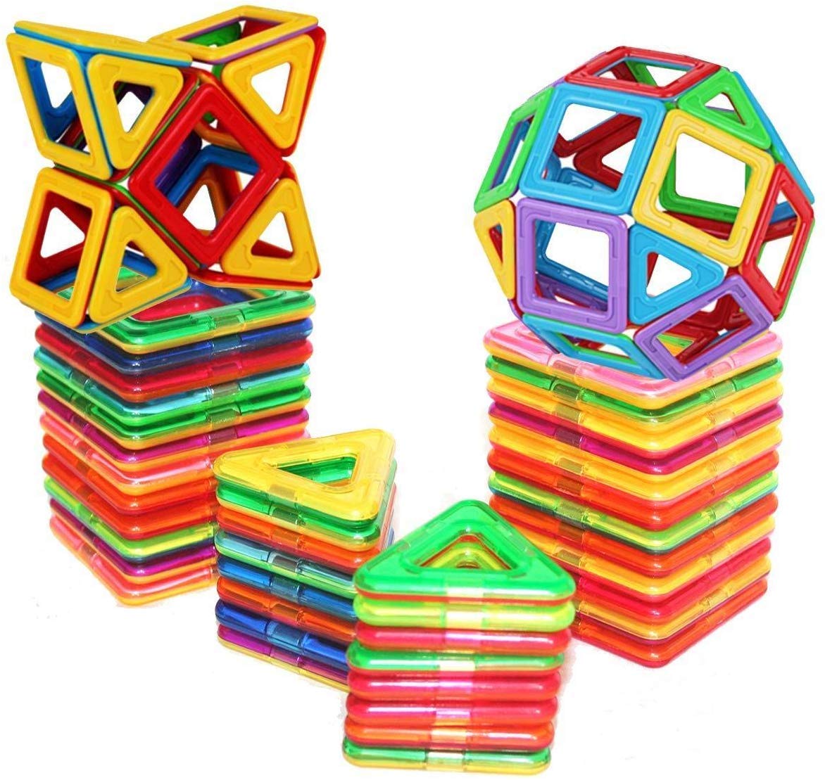 30Pcs Magnetic Building Blocks Set - STEM Educational Construction Toys for Kids & Toddlers Ages 3+, Fun Learning Magnets for Boys & Girls - Perfect Birthday Gift for Creative Play & Early Childhood Development