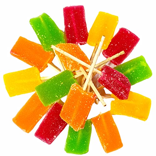 250g Assorted Fruit Flavored Jelly Toffee Candy - Delicious Chewy Lollipops for Parties, Gifts & Snacks | Imported Gourmet Treat