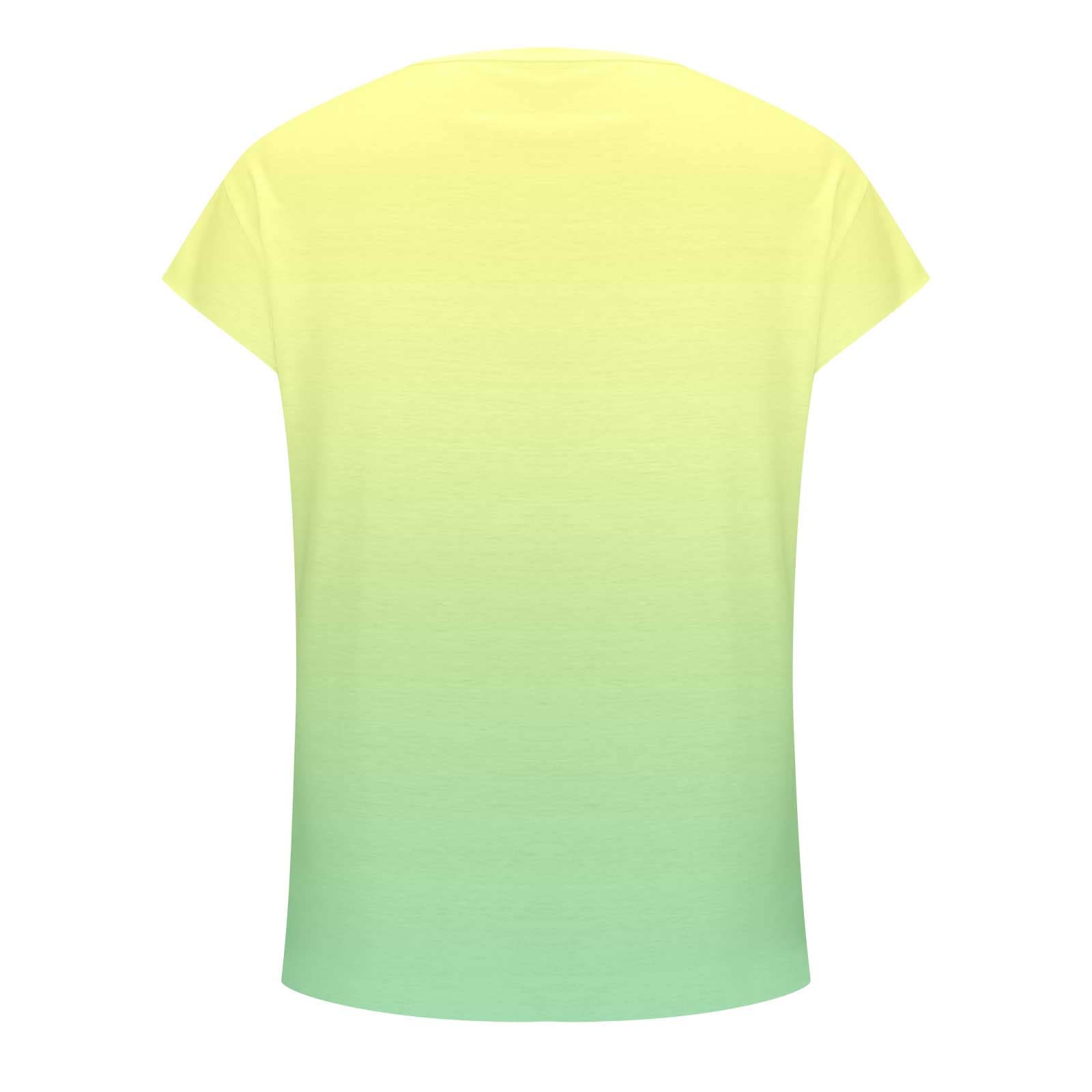 Plus Size Tie Dye Tunic Tees - Summer Fashion Blouse for Women | Casual Wear & Beach Outfits