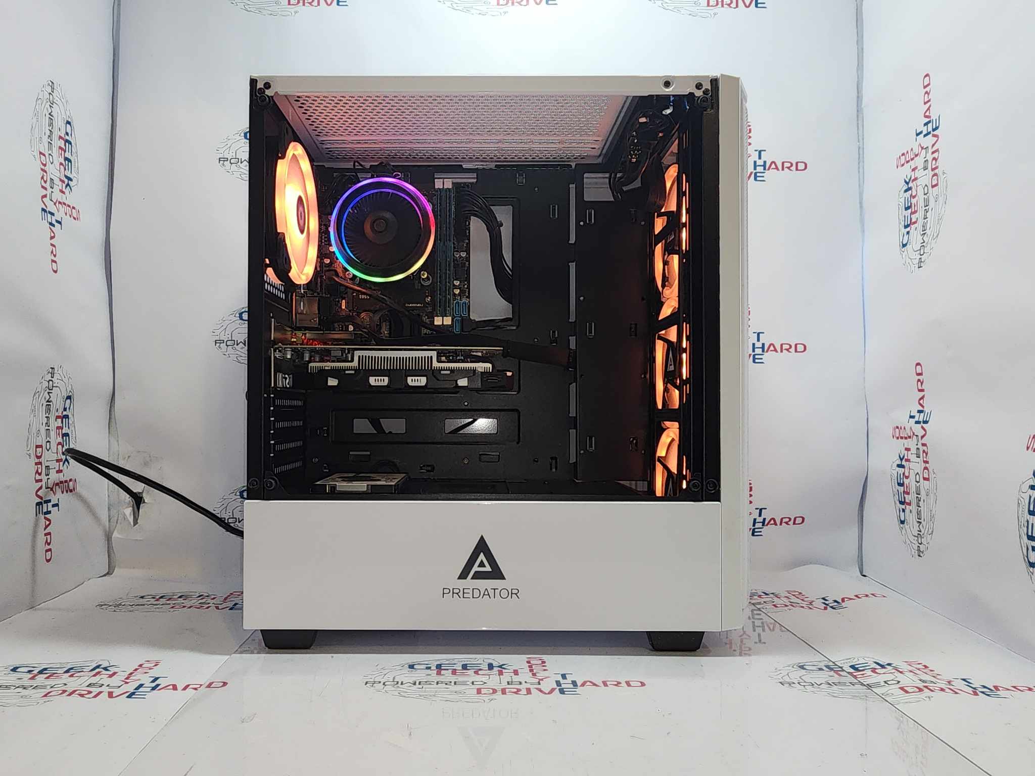 Pinnacle Gaming PC Desktop Computer - Intel Core i5, NVIDIA RTX 2060, DDR5 RAM, 500GB/1TB/2TB SSD, 8GB/16GB/32GB Memory, RGB Lighting, WiFi, White B760 - Perfect for Esports, Streaming & 4K Gaming