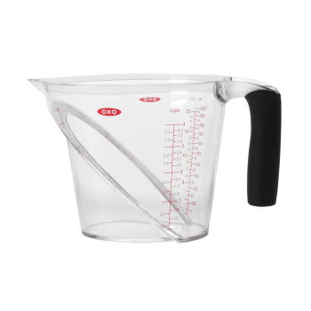 4CP Angled Measuring Cup - Precise Liquid Measurement for Baking, Cooking & Mixing - Perfect for Kitchen, Lab & DIY Projects