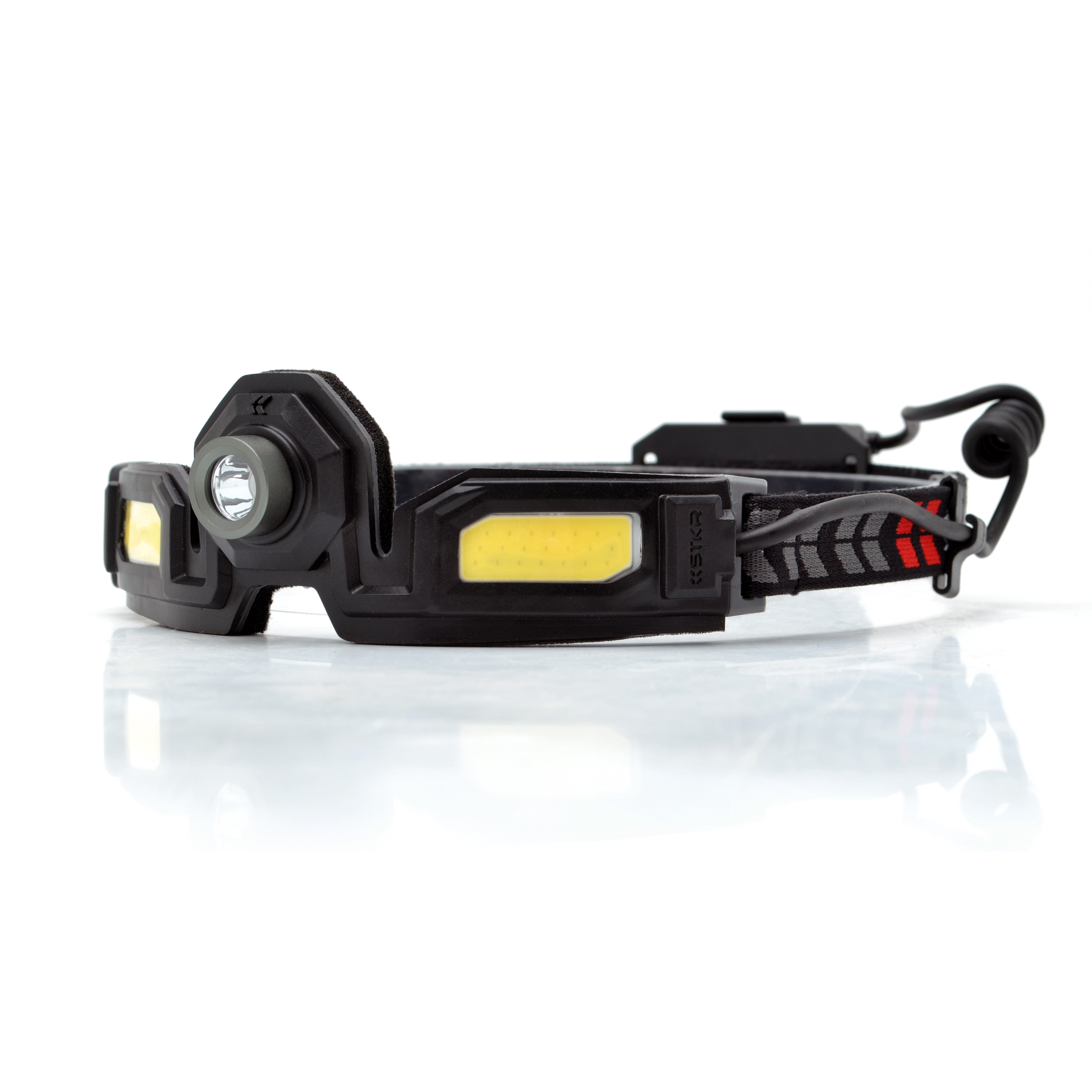 FLEXIT Headlamp 3.0 - 300 Lumens Rechargeable LED Headlight with 240° Halo Lighting for Camping, Hiking, Running & Outdoor Activities