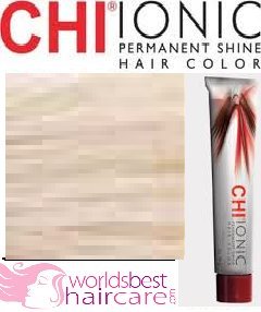 Chi Ionic Permanent Shine Hair Color ULP-13A Ultra Light Pale Ash - Long-Lasting Vibrant Hair Dye for Salon-Quality Results at Home | Perfect for Brunettes & Blondes Wanting Ash Tones