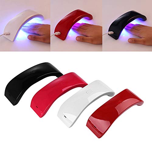 iKiKin Mini 9W LED Gel Nail Dryer - Portable UV Curing Lamp for Home & Salon Use