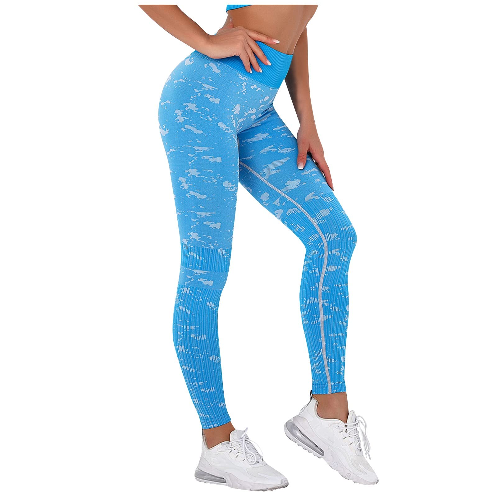 Plus Size Leggings for Women X-Large-3X - Black High Waist Tummy Control Yoga Pants with Soft Elastic Fabric - Perfect for Workout, Running, Gym & Lounge Wear