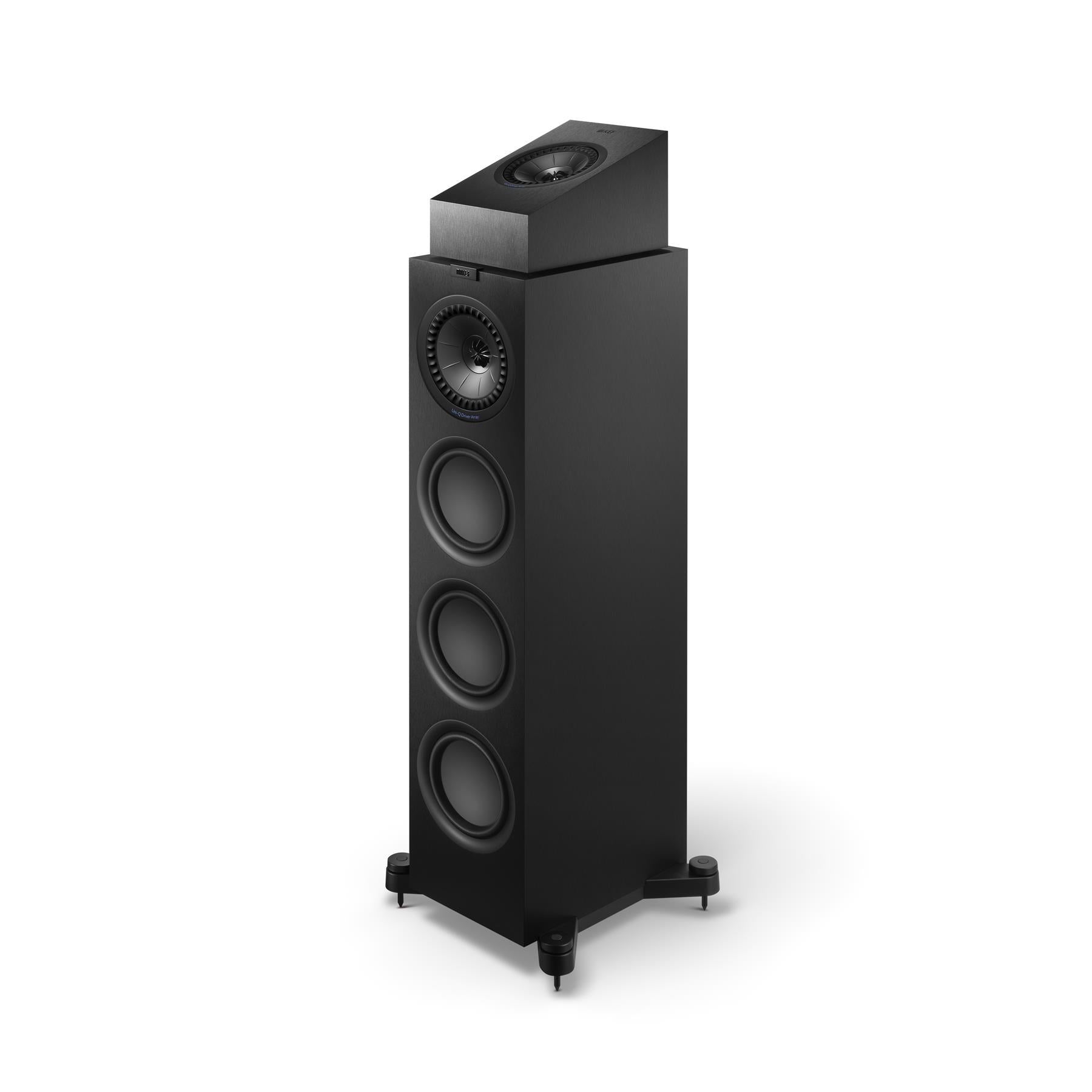 KEF Q50a Dolby Atmos Enabled Surround Speakers - Premium Home Theater Sound System for Immersive Movie & Music Experience - Perfect for Living Room & Home Cinema Setup