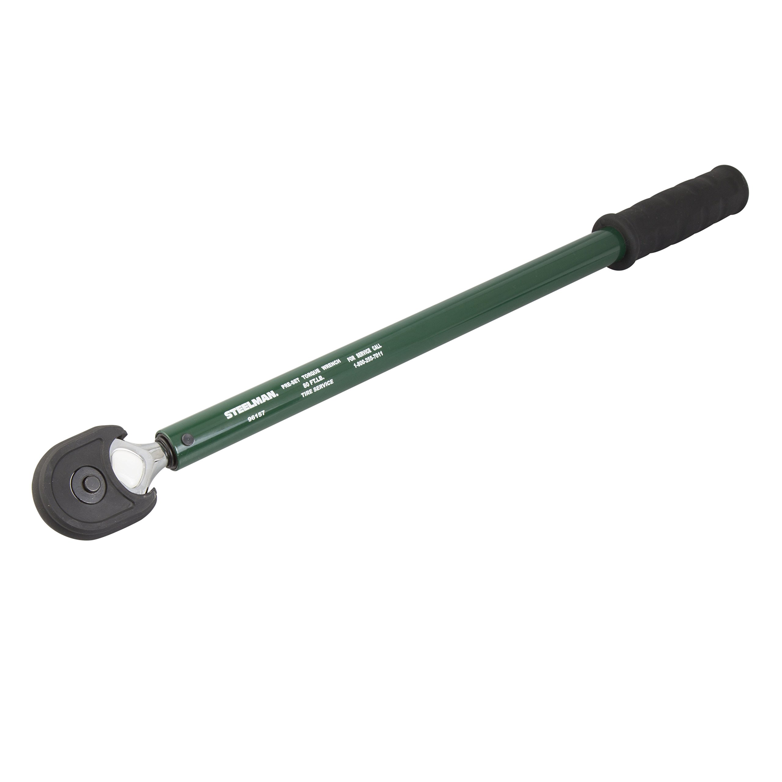 Steelman 1/2-Inch Drive 80 ft-lb Preset Torque Wrench - ASME Certified, Powder Coated Finish for Auto Repair & Tire Service | Perfect for Mechanics, DIY Car Maintenance & Professional Garage Use