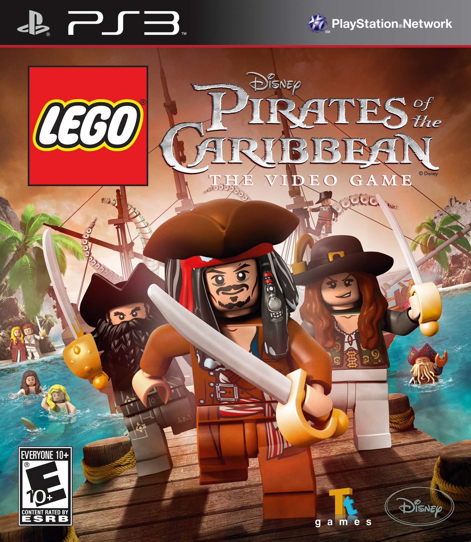 LEGO Pirates of The Caribbean Video Game for PlayStation 3 - Action-Adventure Game for Kids & Adults - Perfect for Family Game Nights & Disney Fans