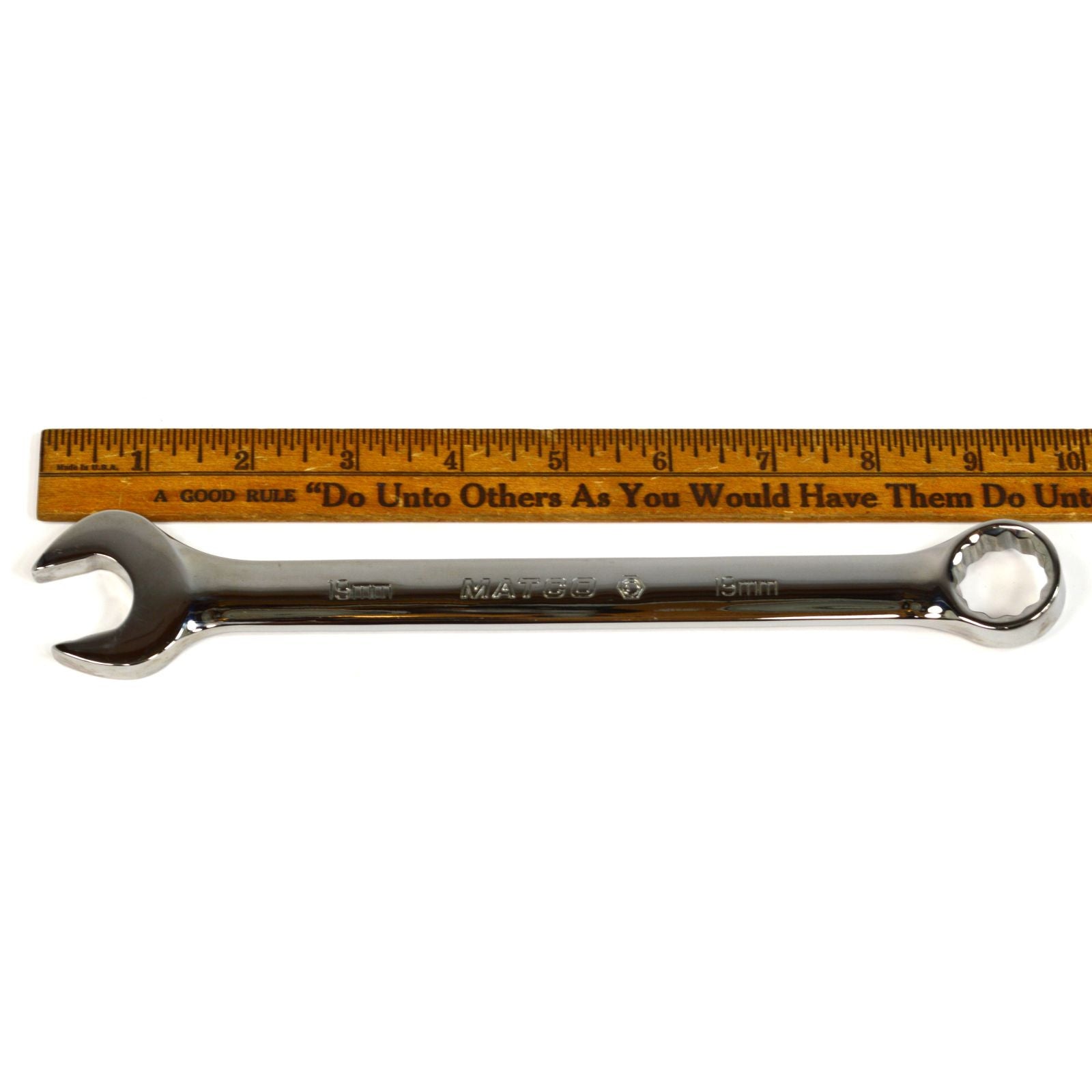MATCO MC19M2 19mm Combination Wrench - Set of 10 Metric Wrenches - Professional Automotive & Industrial Tool Kit for Mechanics, DIY & Home Repair