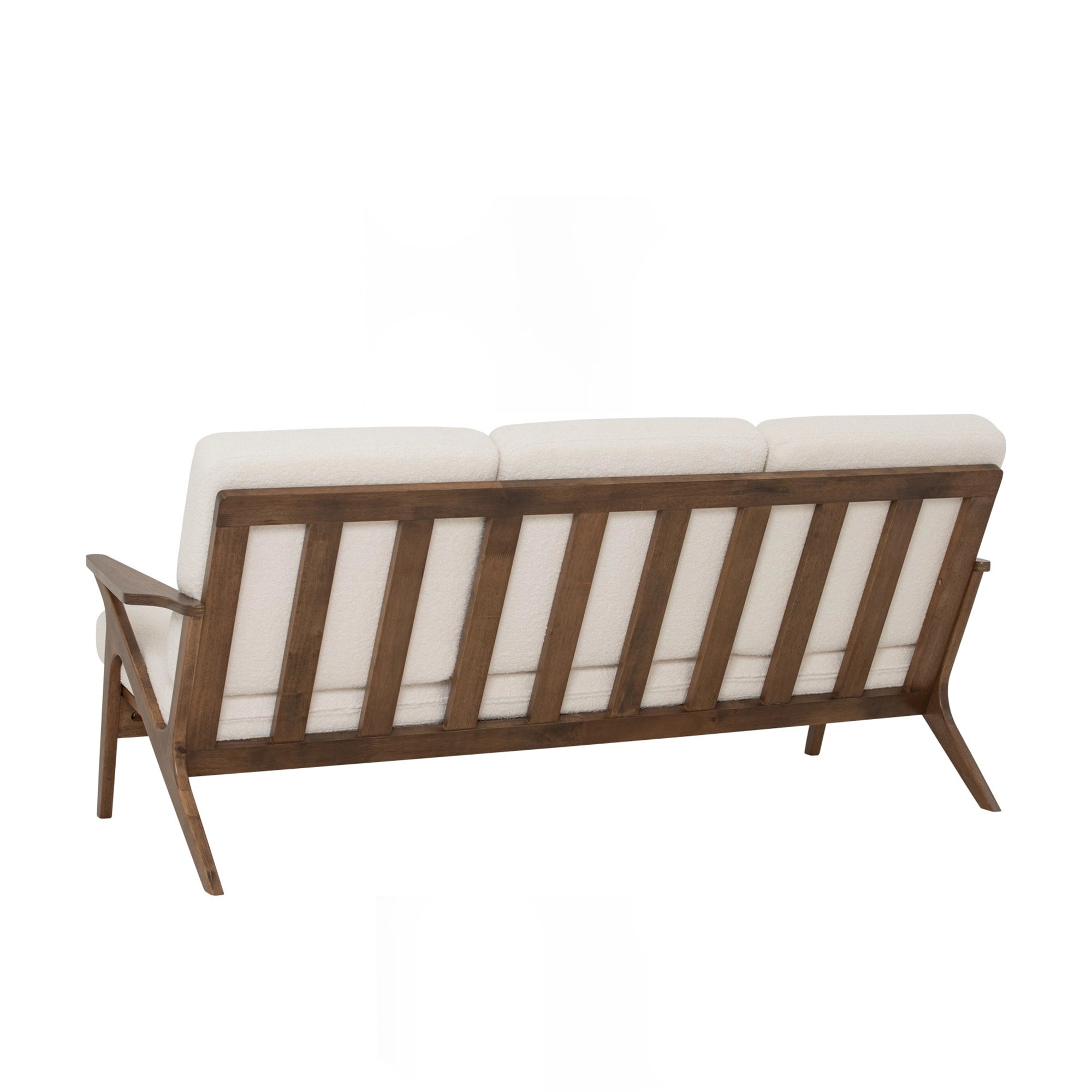Modern Niko 3-Seater Sofa - Comfortable Fabric Couch for Living Room, Lounge & Family Gatherings