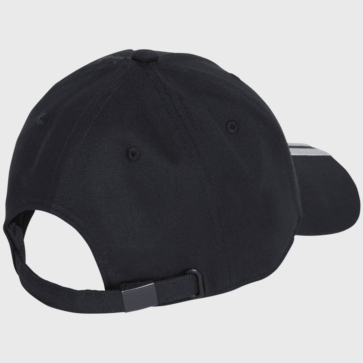 Adidas All Blacks 3 Stripe Cap - Black/Silver Adjustable Baseball Hat for Men & Women - Perfect for Rugby Fans, Outdoor Sports & Casual Wear