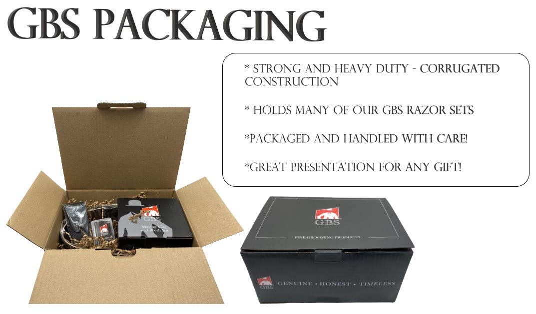 Premium Chrome Shaving Kit for Men - 5 Blade Razor with Long Handle, Shaving Brush, Stainless Bowl, Natural Soap, Stand & Lavender Aftershave - Complete Grooming Set for Smooth Shaving at Home or Travel