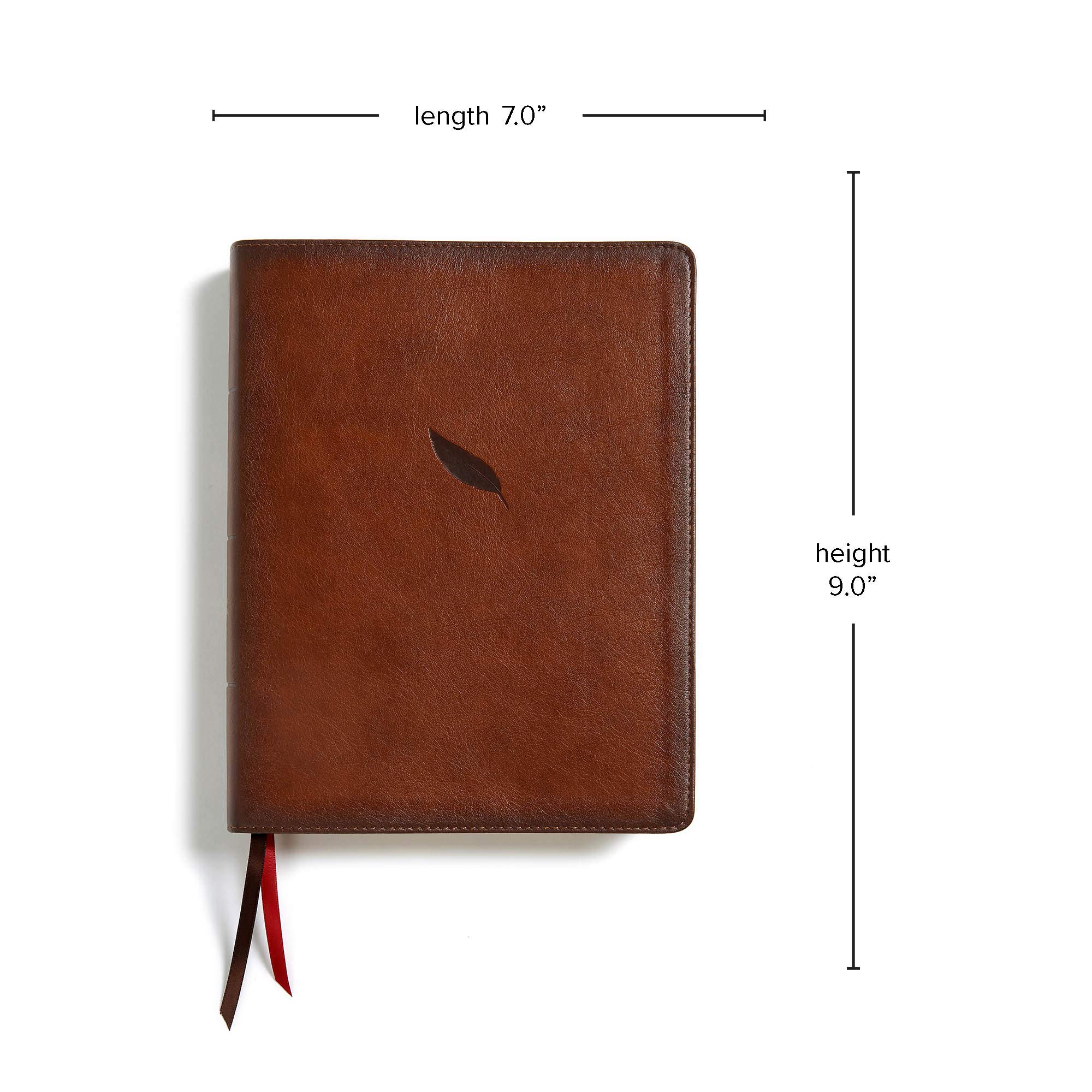 CSB Legacy Bible - Tan LeatherTouch, Wide Margins for Journaling & Study