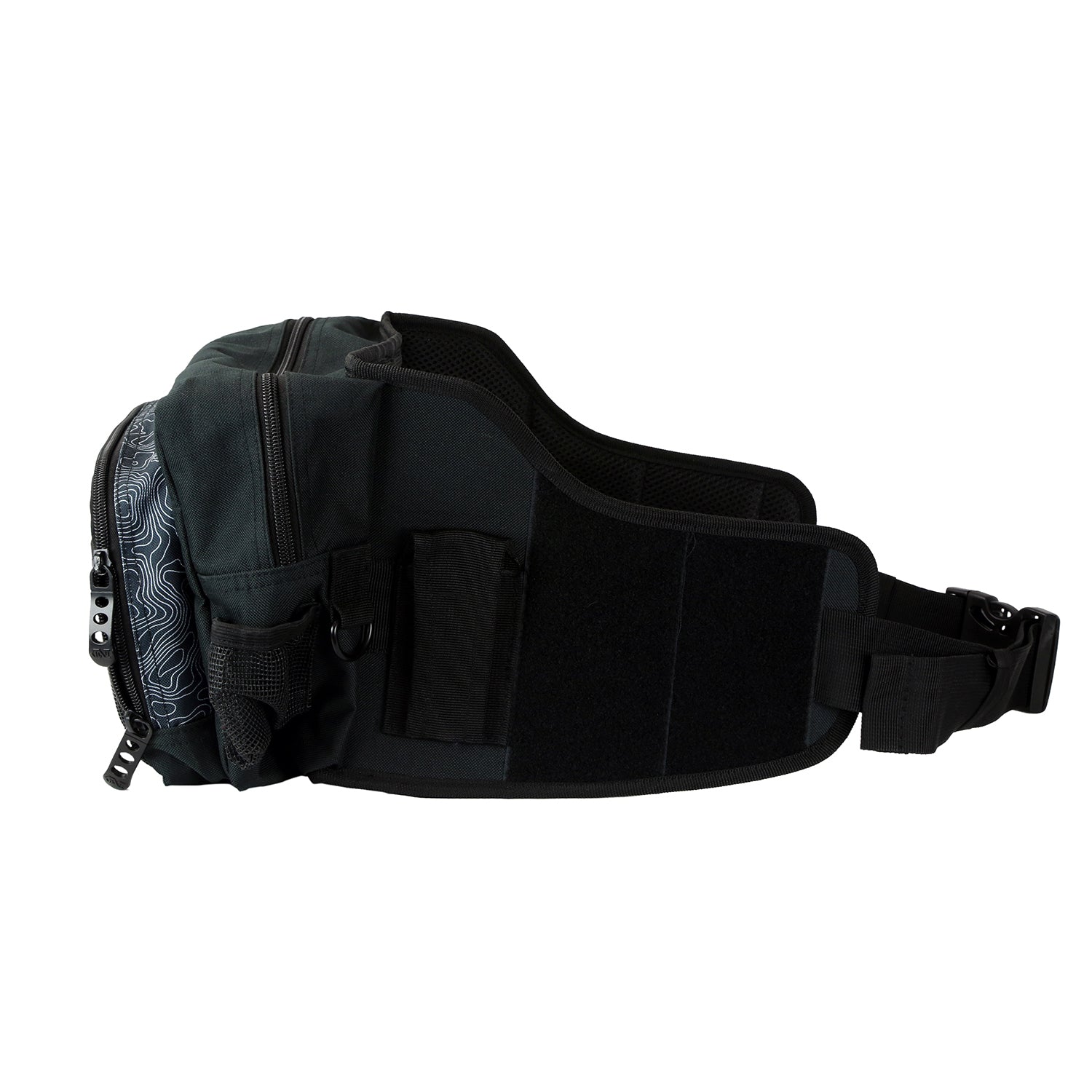 FishLab Fishing Tackle Fanny Pack - Waterproof Waist Pack for Fishing Gear & Accessories - Perfect for Anglers, Outdoors & Hiking Adventures