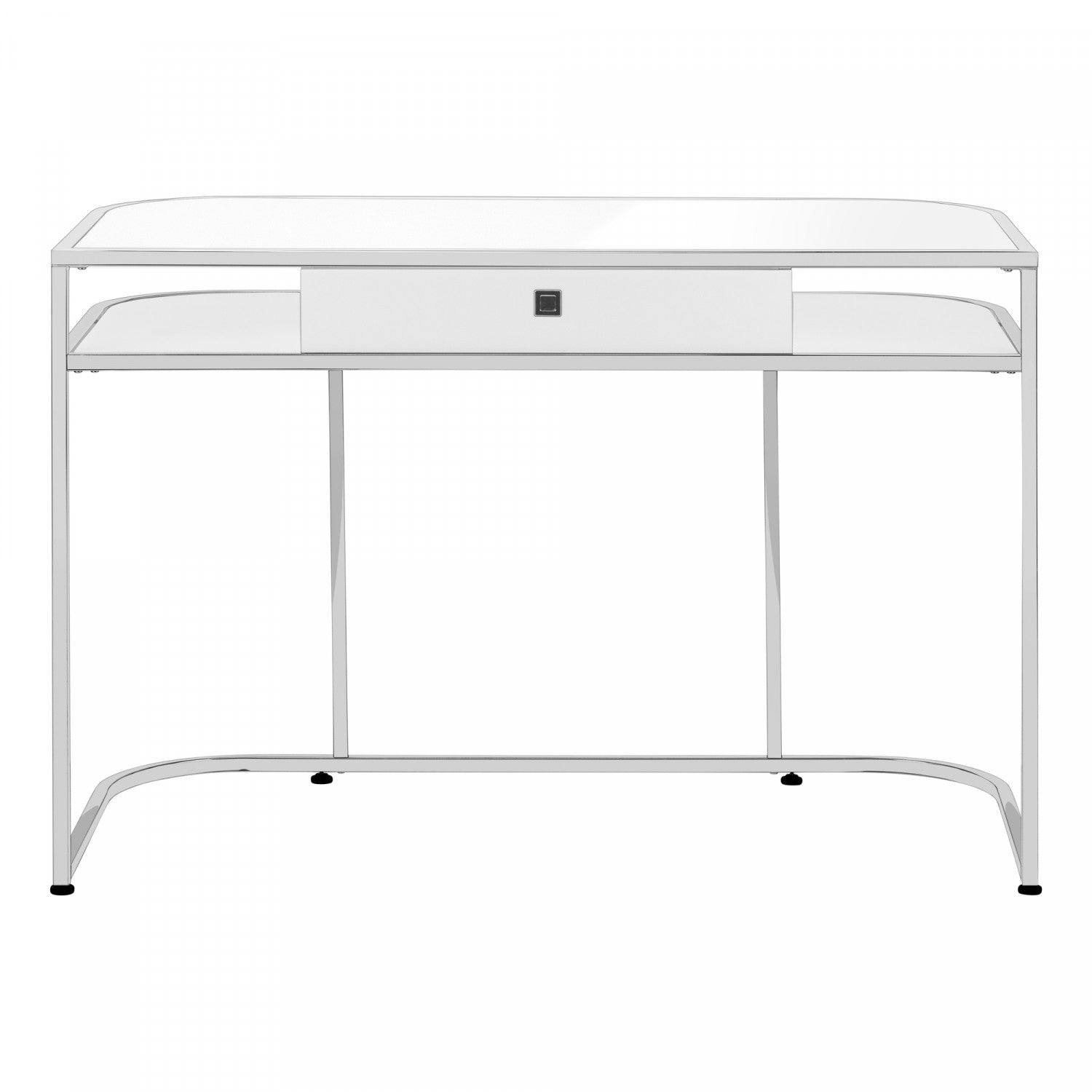 Davro White Modern Office Desk - Stylish & Durable Workspace Solution for Home & Business