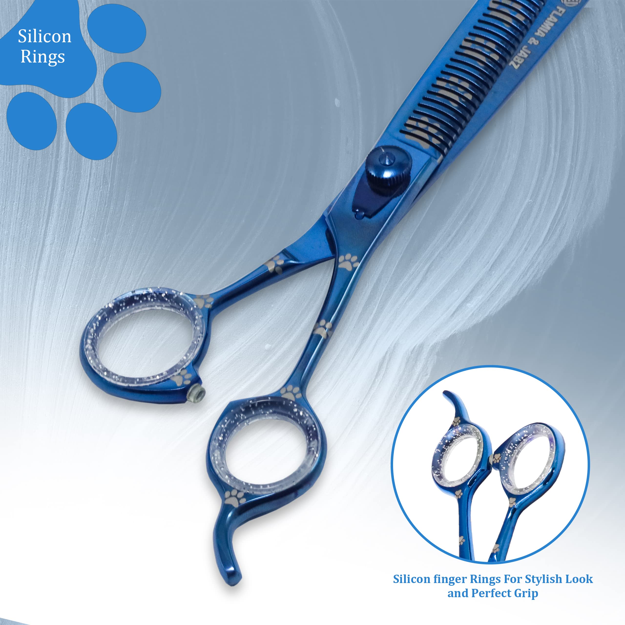 Professional Dog Grooming Thinning Scissors - Stainless Steel 8