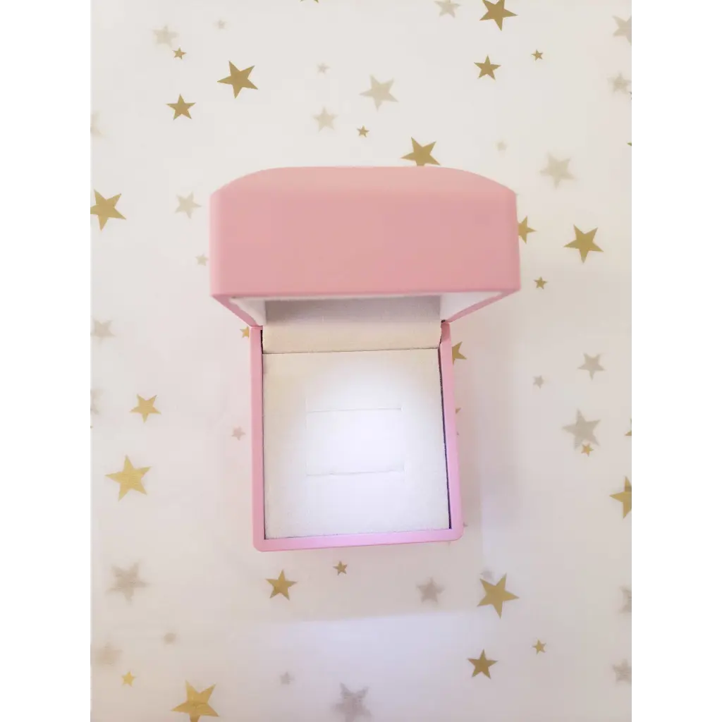 Elegant Double Ring Box for Jewelry Storage - Perfect for Engagement Rings, Wedding Bands & Special Occasion Gifts