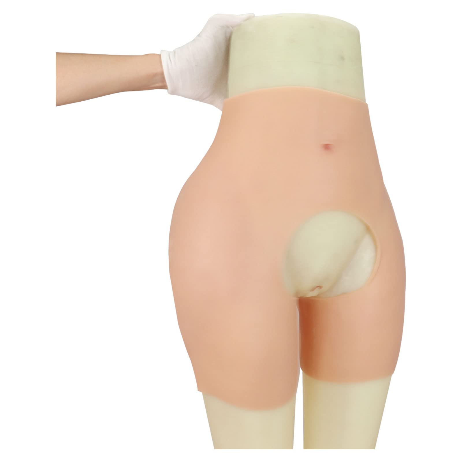Realistic Silicone Padded Push Up Panties - Sissy Enhancer Underwear with Hip Shaper Control for Crossdressers & Shemales | Comfortable Shapewear for Daily Wear & Special Occasions