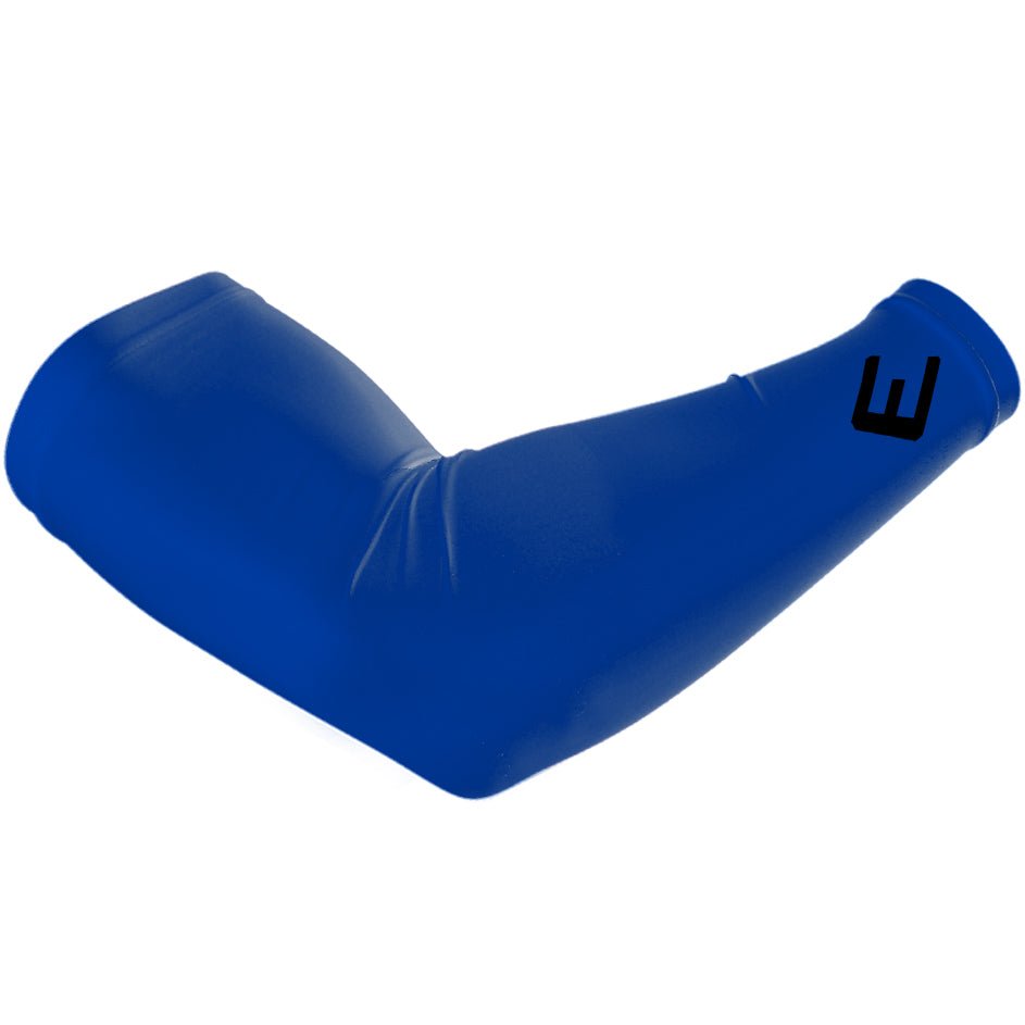 Royal Blue Arm Sleeves for Basketball & Sports - UV Protection Compression Sleeves for Men & Women - Perfect for Running, Cycling & Outdoor Activities