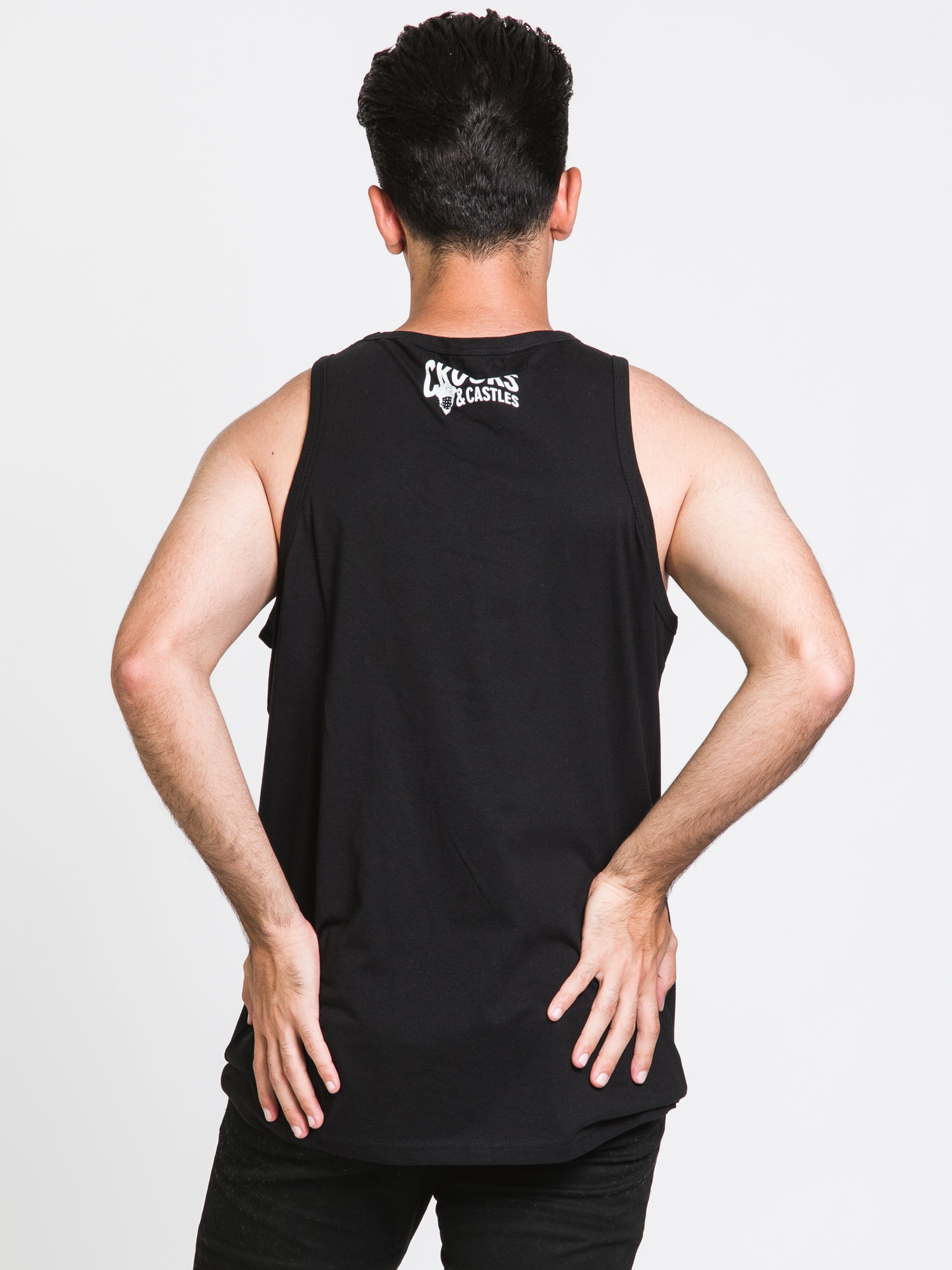 Crooks & Castles Luxury Tank Top for Men - Clearance Sale - Perfect for Summer Outfits, Gym Wear & Casual Street Style