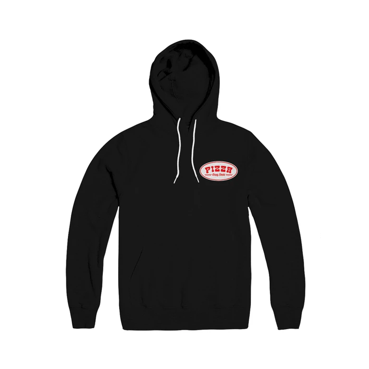 Pizza Chez Dédé Pullover Sweatshirt - Cozy Casual Pizza Lover Hoodie for Men & Women | Perfect for Pizza Parties, Game Nights & Relaxing at Home