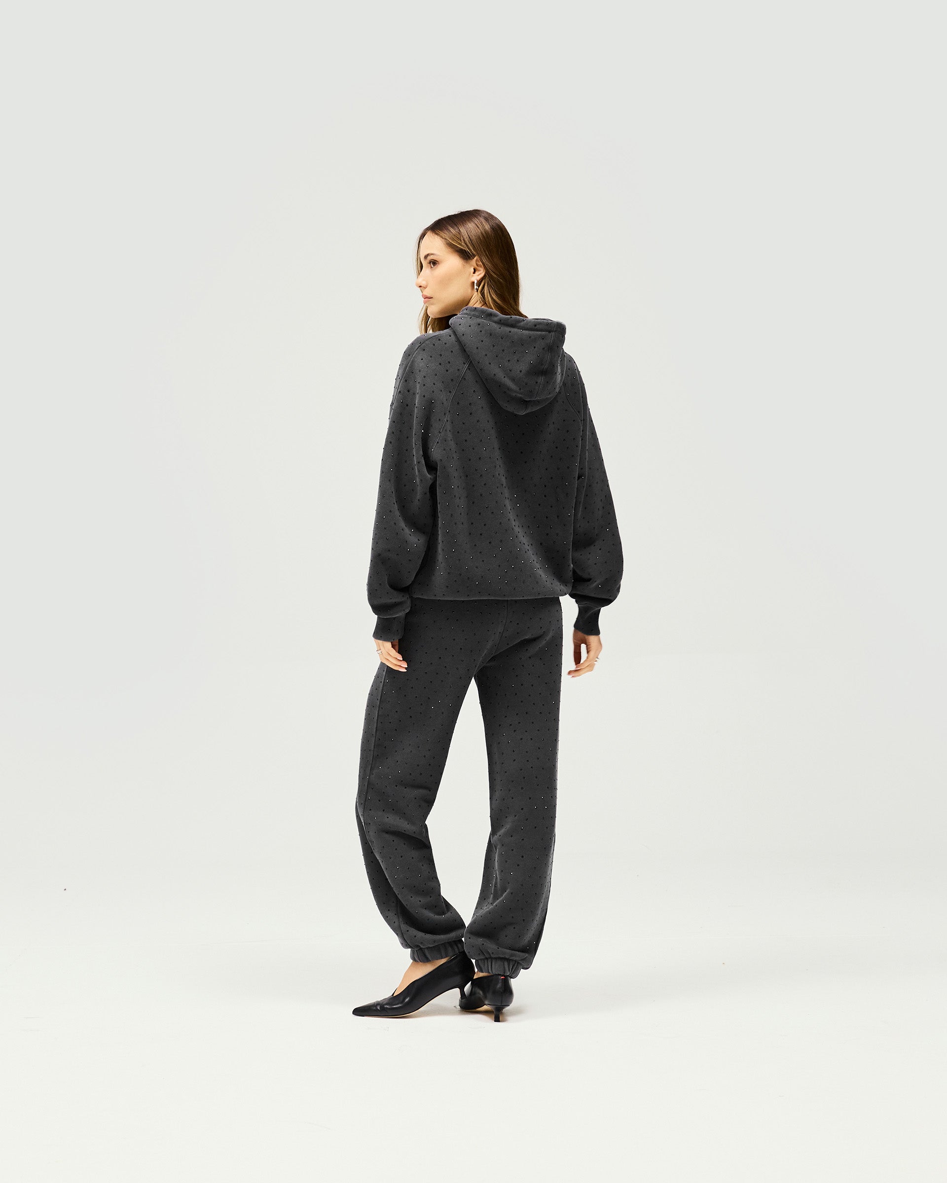 Spark Trackpant - Washed Grey Joggers for Men & Women | Comfortable Athletic Pants for Running, Gym & Casual Wear