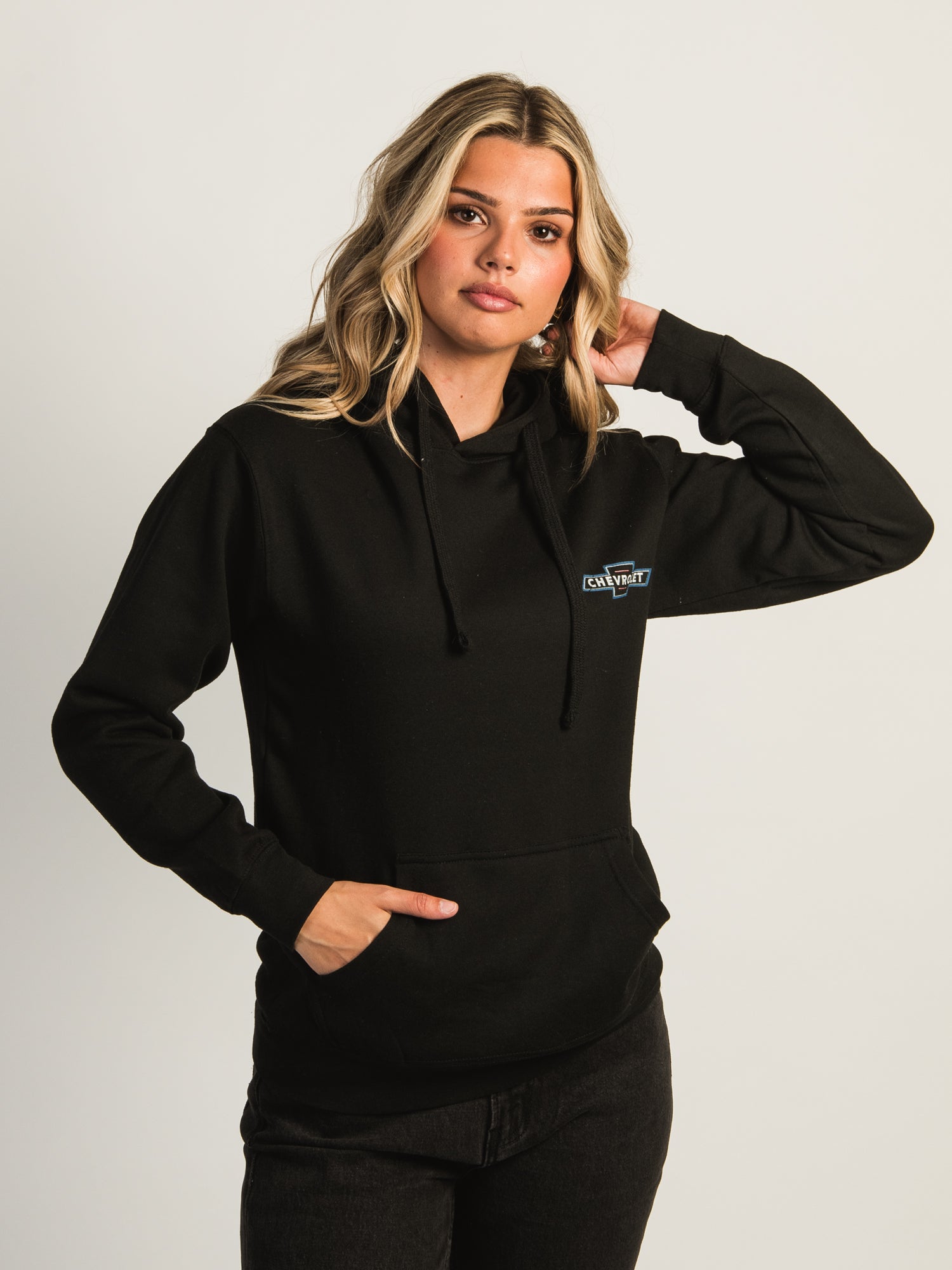 Chevy Eagle Pullover Hoodie for Men & Women - Soft Fleece Sweatshirt with Front Pocket - Perfect for Casual Wear, Outdoor Activities & Sports