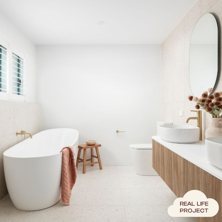 Premium Matte White Above Counter Oval Bathroom Sink - Modern Farmhouse Vanity Basin for Bathroom & Powder Room Renovation