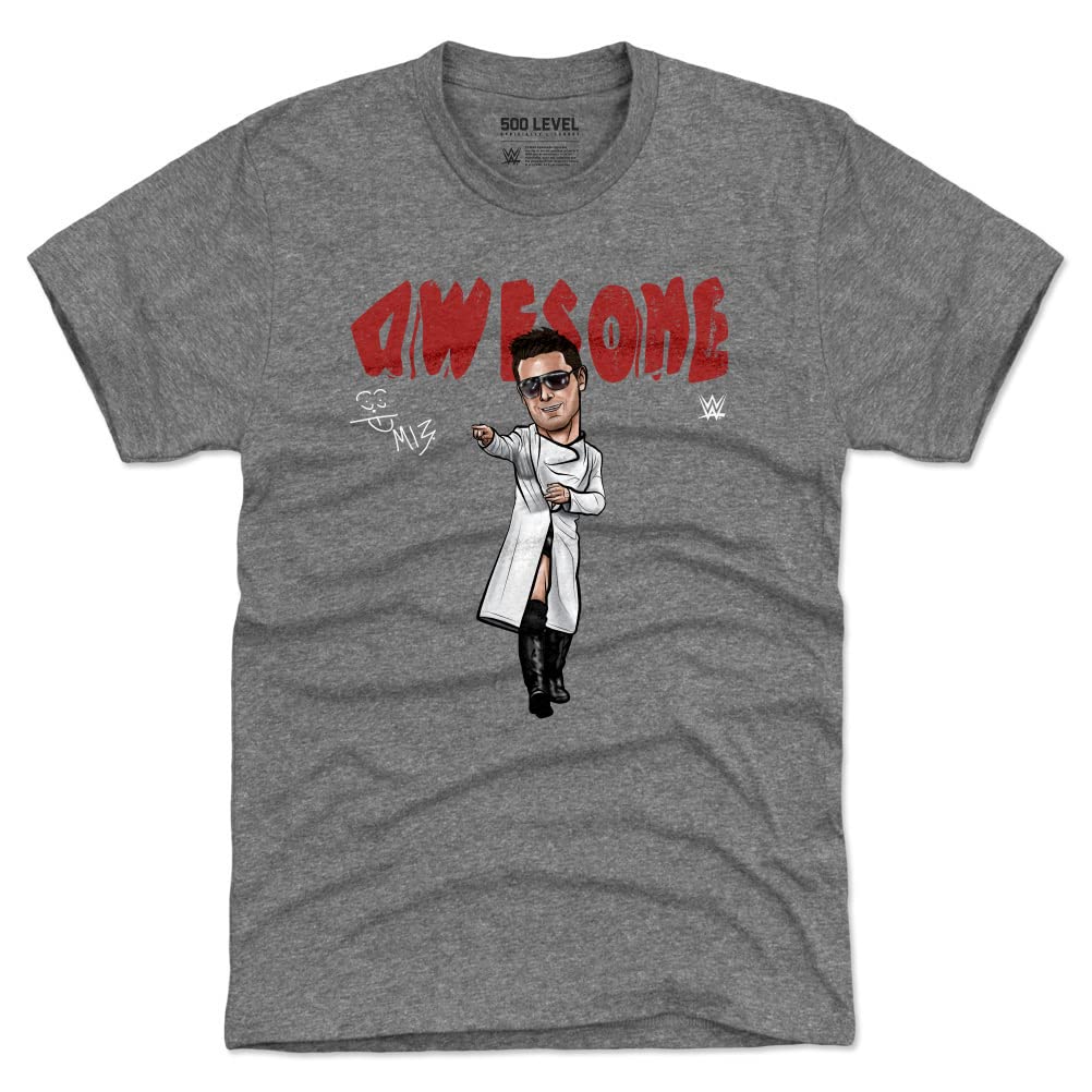 The Miz Men's WWE T-Shirt - Official WWE Apparel for Men - Awesome The Miz Graphic Tee - Perfect for Wrestling Fans, Gym Workouts & Casual Wear