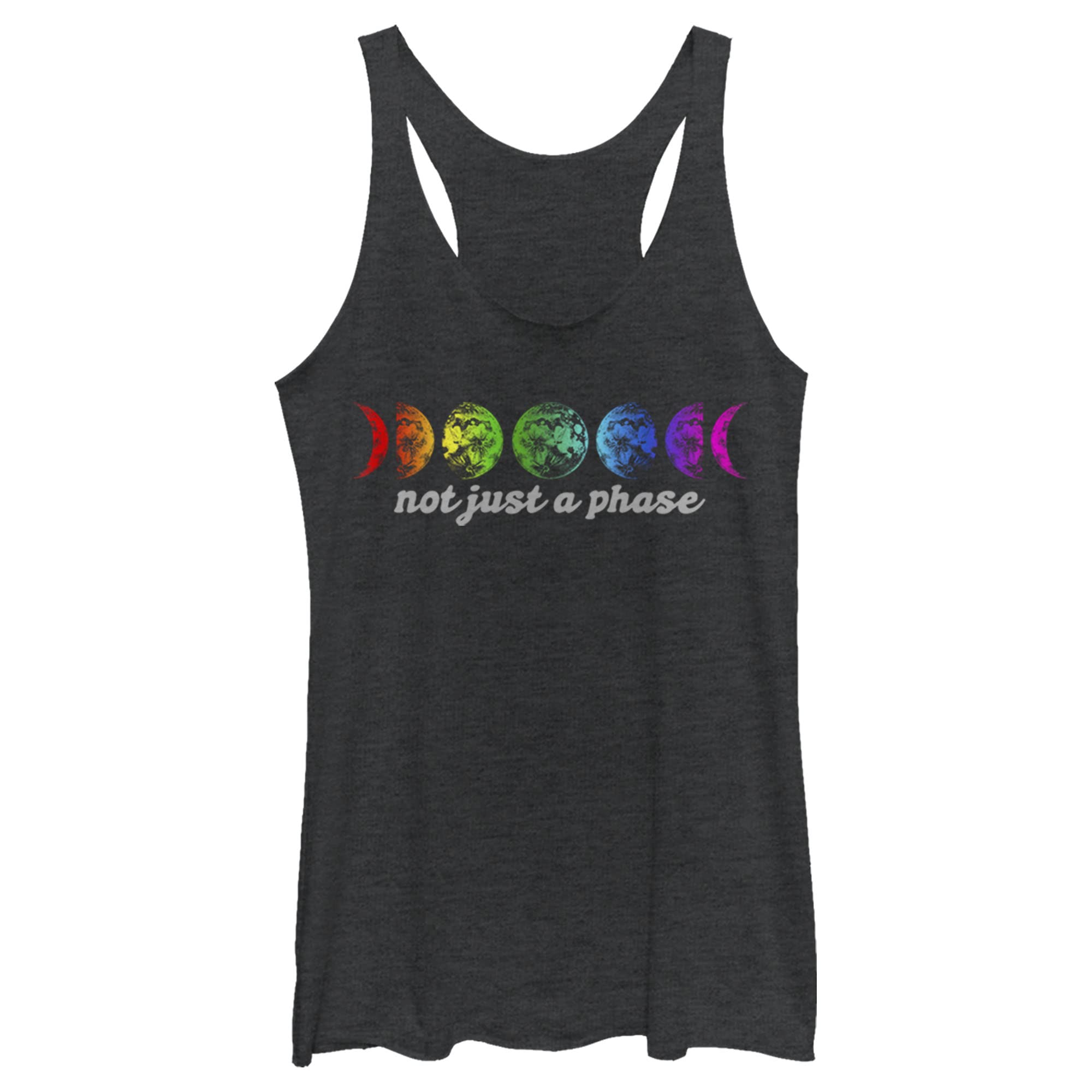 Women's Racerback Tank Top - Not Just a Phase - Gym & Casual Wear