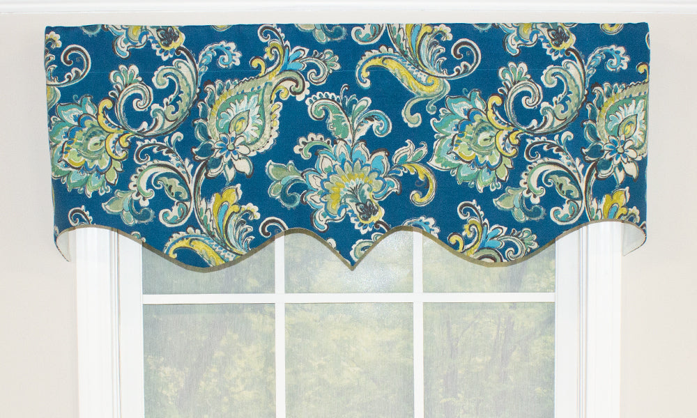 Savvy Regal Valance - Elegant Window Curtain Valance for Living Room, Bedroom & Kitchen Decor - Premium Home Decoration & Interior Design Accessory