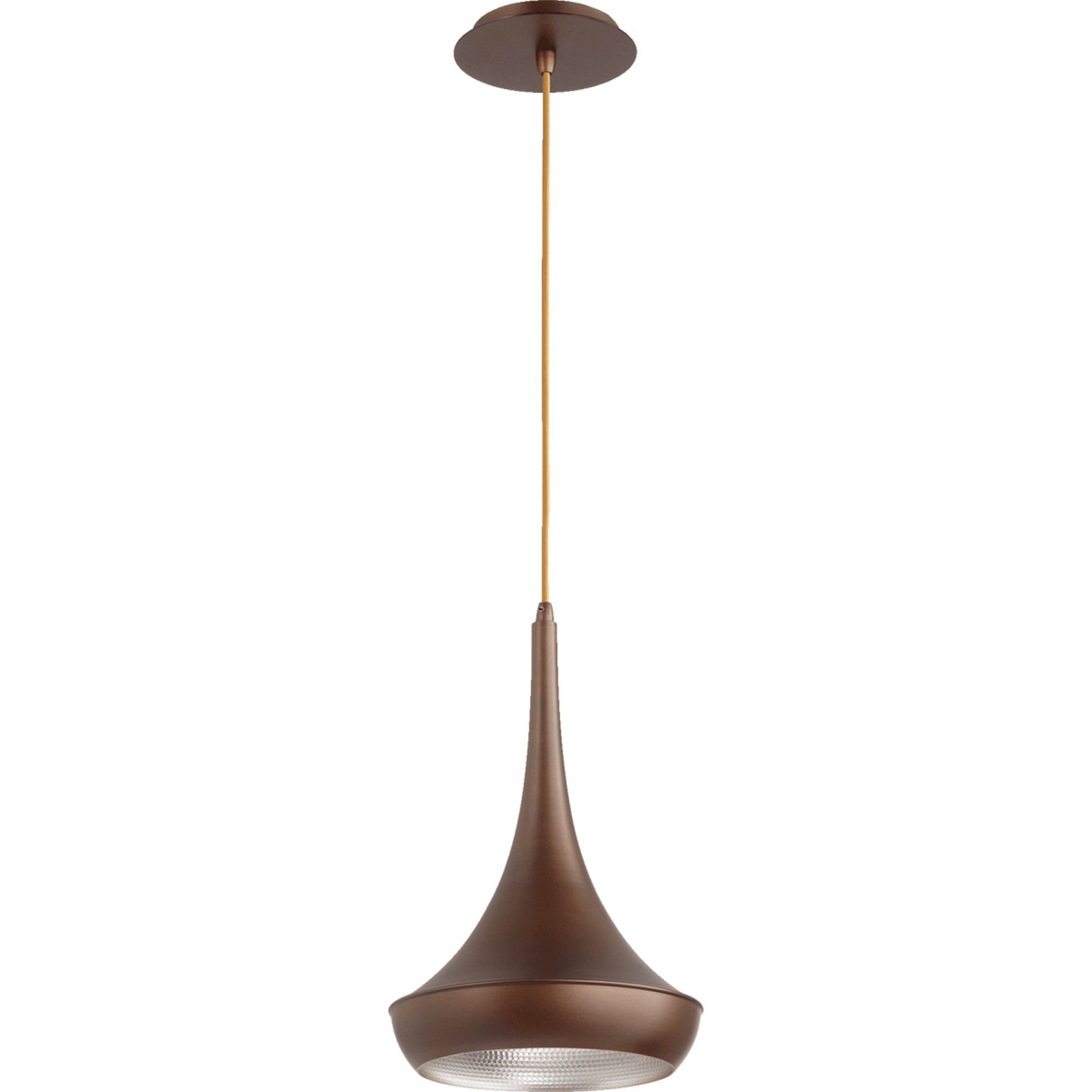 10W Single Light Hammered Copper Pendant Light Fixture - Vintage Industrial Ceiling Lighting for Dining Room, Kitchen Island & Bedroom Decor