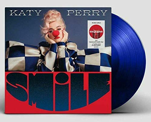 Smile Exclusive Cobalt Blue Colored Vinyl LP with Bonus Track - Limited Edition Collectible Record for Music Lovers & Audiophiles - Perfect for Home Listening, Gifts & Vinyl Collections
