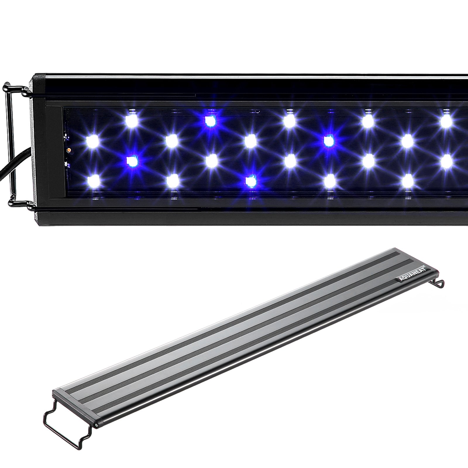 Aquaneat LED Aquarium Light for Freshwater Fish Tanks - White & Blue Lighting in 12